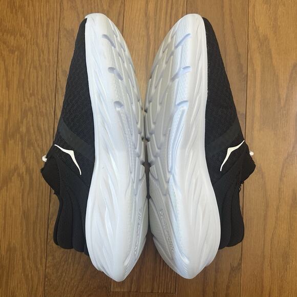 Hoka One One Women's Ora Recovery Shoe 2 Sz US 9 Black White BWHT 1119398 - Picture 5 of 9